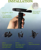 6-Pack IP67 Solar Landscape Lights for Garden