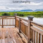 Solar Post Cap Lights, Waterproof LED