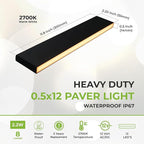 Warm White Solar Path Lights, Outdoor Yard LED