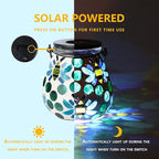 Bee Solar Lantern Set, Charming Porch Lighting