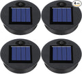 Hanging Solar Lantern Set 4-Pack, Classic Patio Lighting