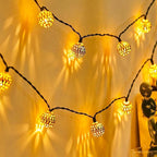 60 LED Christmas Twinkle Lights, 36ft Waterproof for Backyard