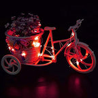 16-Pack 2ft Christmas LED String Lights, Waterproof Timer Lights