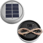 Metal Firefly Solar Lanterns for Patio, Waterproof LED