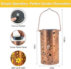 Hummingbird Solar Lantern Set 4-Pack, Charming Porch Lighting
