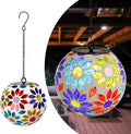 Flower Solar Lanterns, Waterproof LED Patio Lights