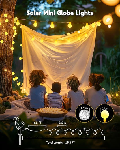 6ft String Lights for Porch, Waterproof LED