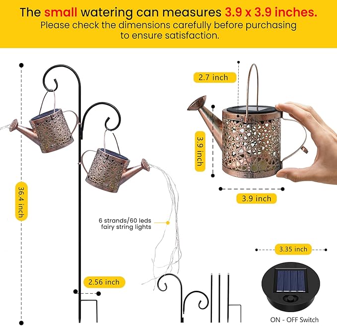 2-Pack LED Solar Novelty Garden Lights