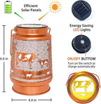 Backyard Solar Outdoor Lanterns, Classic Waterproof LED