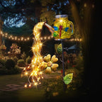 Solar Dragonfly Lanterns, Backyard Hanging LED Decor