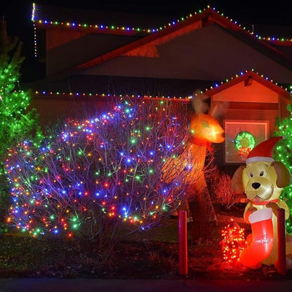 Christmas Twinkle Lights, 20ft Waterproof for Patio