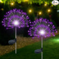 Solar Yard Path Lights 2-Pack, Waterproof