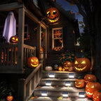 Solar Step Lights 6-Pack, Waterproof Wall
