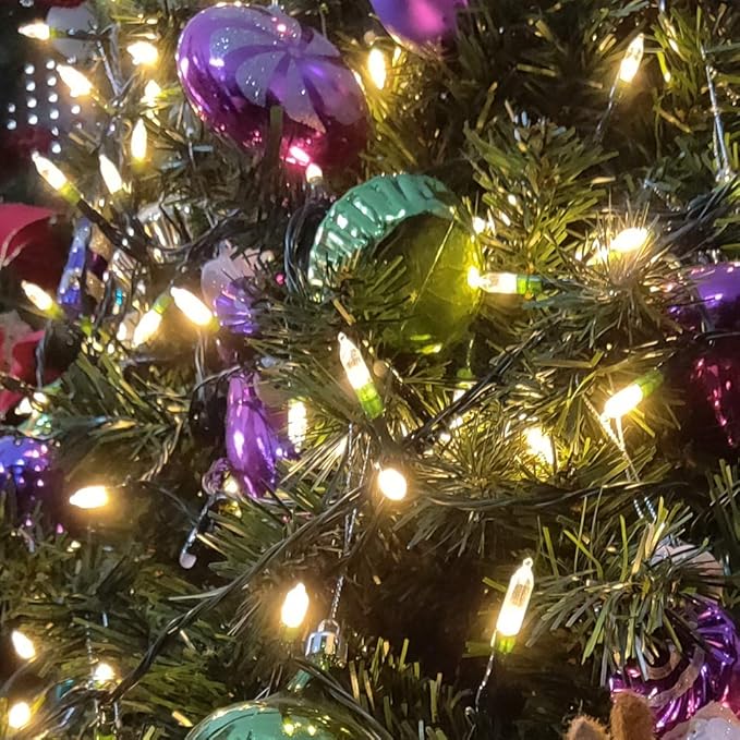 Christmas String Lights, 18ft 50 LED Waterproof Twinkle Lights