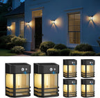 6-Pack Solar Gutter Lights, Outdoor LED