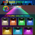 Motion Sensor Solar Stair Lights, Warm White LED