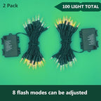 Christmas Fairy Lights, 16ft Battery Twinkle Lights