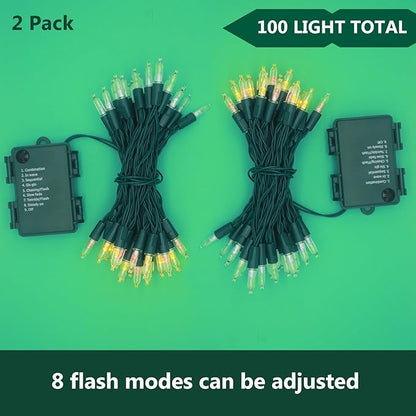Christmas Fairy Lights, 16ft Battery Twinkle Lights