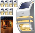8-Pack Motion Sensor Solar Yard Lights, LED