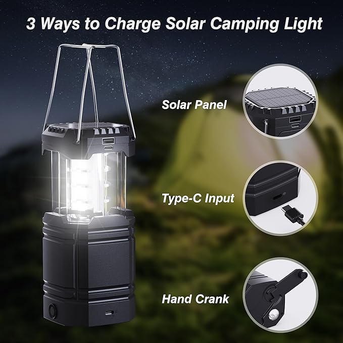 Multi-Function Rechargeable Camping Lantern