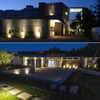 Solar Ground Disk Lights, Cool White Waterproof LED