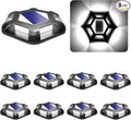 Solar Gutter Lights 8-Pack, Waterproof LED
