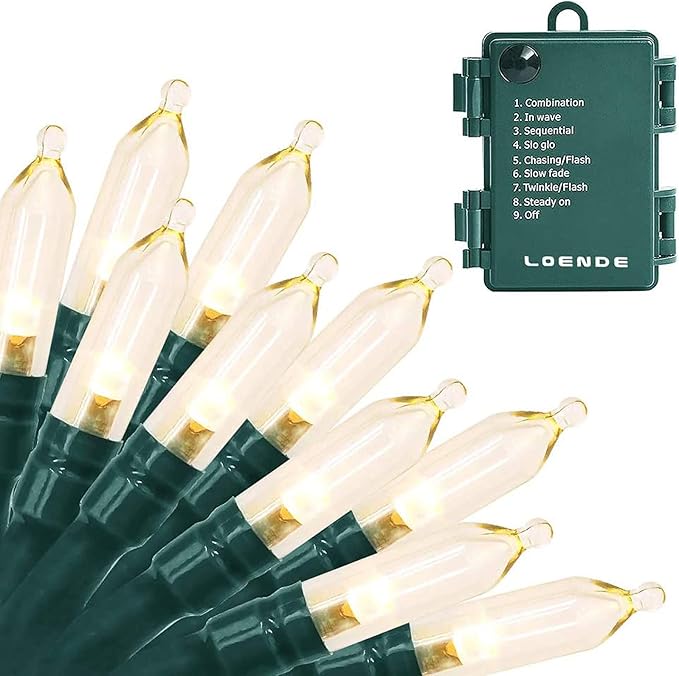 Christmas Fairy Lights, 18ft 50 LED Battery Twinkle Lights