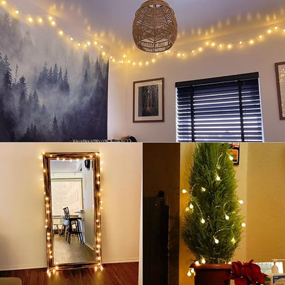 4ft String Lights for Backyard, Waterproof LED