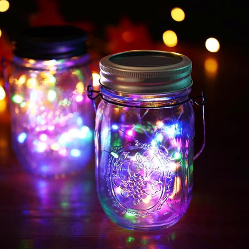 10-Pack Christmas String Lights, 30 LED Waterproof Twinkle Lights