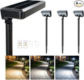 4-Pack IP65 Solar Landscape Lights for Yard