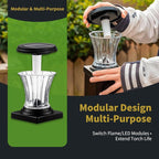 2-Pack Bright Solar Post Cap Lights for Fence, LED