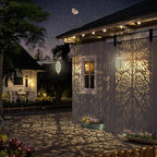 Solar Moroccan Hanging Pendant Lantern, Waterproof