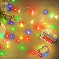 Christmas String Lights, 16ft 50 LED Waterproof Twinkle Lights