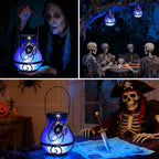 Spider Solar Hanging Lanterns 2-Pack, Classic Backyard Decor