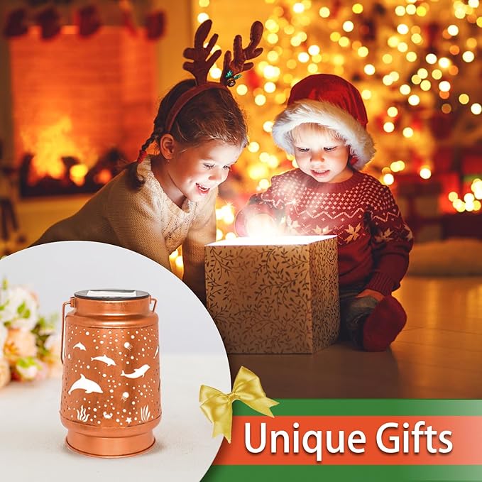 Courtyard Solar Backyard Lanterns, Classic Waterproof LED