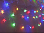 Christmas Porch String Lights, 25ft 50 LED Waterproof