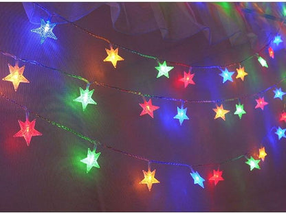 Christmas Porch String Lights, 25ft 50 LED Waterproof