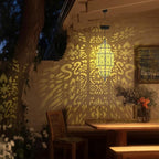 Solar Moroccan Hanging Pendant Lantern, Waterproof