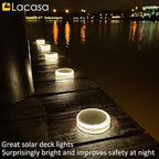 4-Pack IP68 Solar Landscape Lights for Walkway