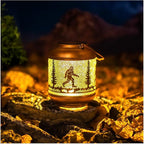 Solar Bigfoot Lanterns, Porch Hanging LED Decor