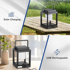 Garden Solar Hanging Lanterns, Charming Garden Decor