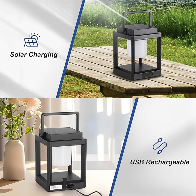 Garden Solar Hanging Lanterns, Charming Garden Decor