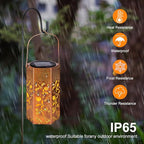 Dragonfly Solar Outdoor Lanterns, Charming Waterproof LED