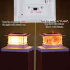 8-Pack Solar Post Cap Lights, White Waterproof