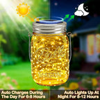 Warm White String Lights for Patio, Waterproof LED