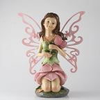 10.82" Solar Garden Garden Statue Light, Outdoor Decor