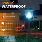 Solar Driveway Path Lights 10-Pack, Waterproof