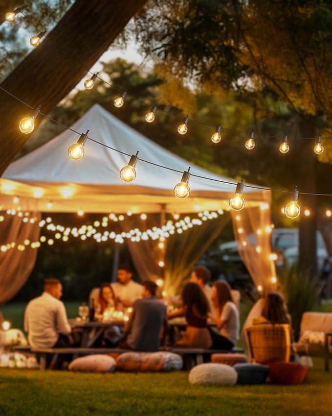 Christmas Porch String Lights, 209ft Waterproof