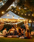 LED Patio String Lights, Waterproof Outdoor