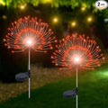 Solar Walkway Path Lights 2-Pack, Waterproof
